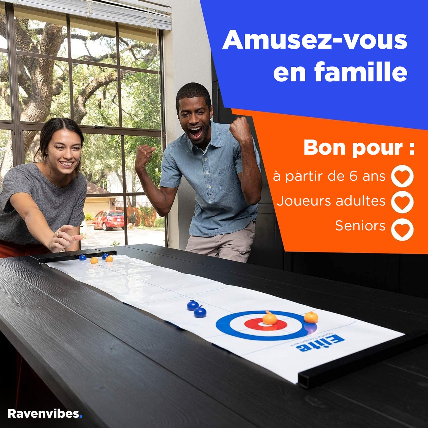 Curling Elite™ Jeu de table curling